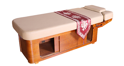 广州美藤可定做欧式实木美容床美容院推拿床SPA床MD-6302