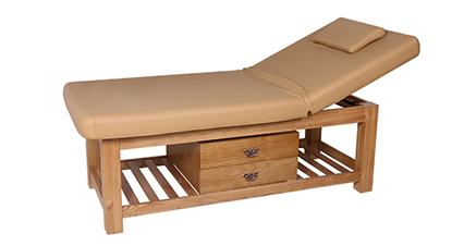 广州美藤厂家直销可定做实木美容床按摩推拿床MD-6352